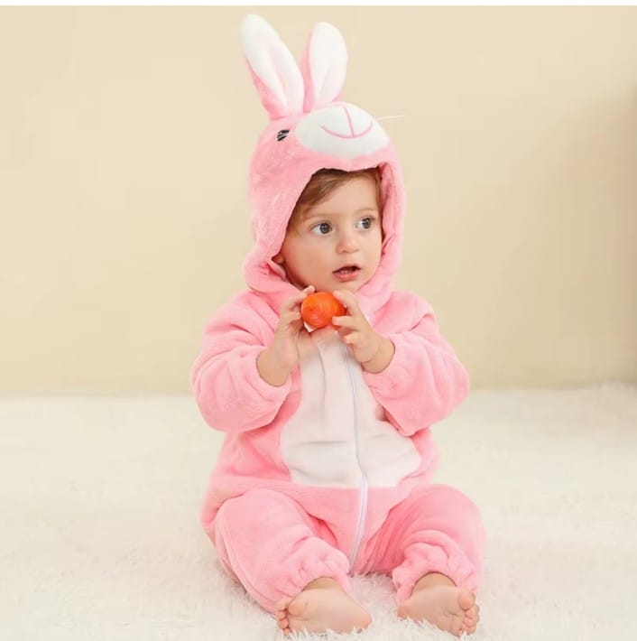 Rabbit One Piece Baby Jumpsuit