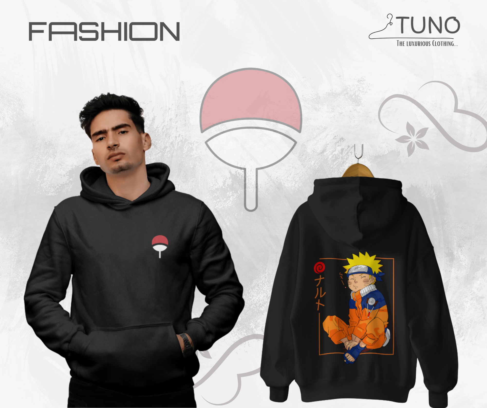 Naruto premium anime hoodie