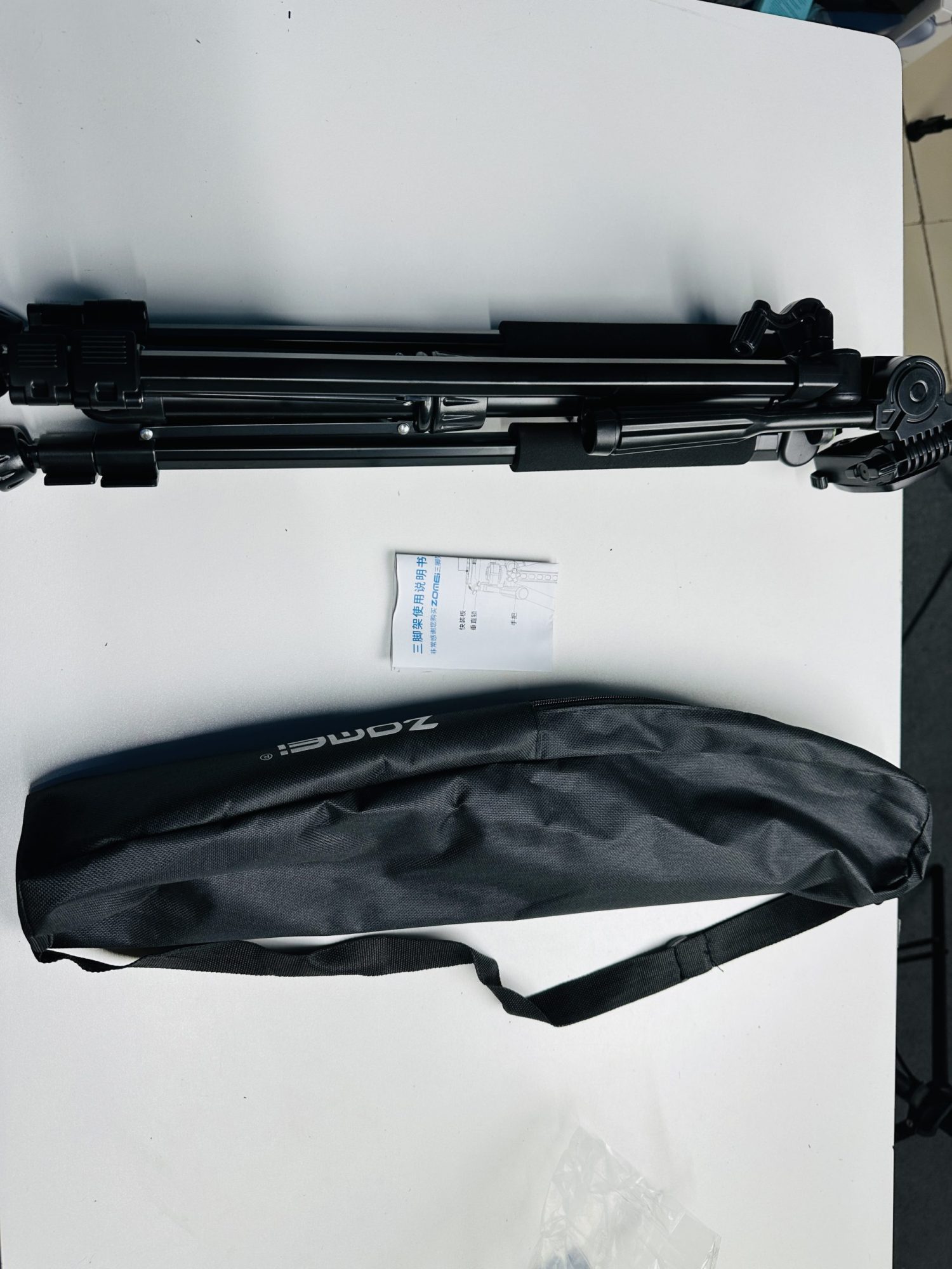 Zomei T120 Mobile & DSLR Tripod-Professional Series (Without Mobile Holder