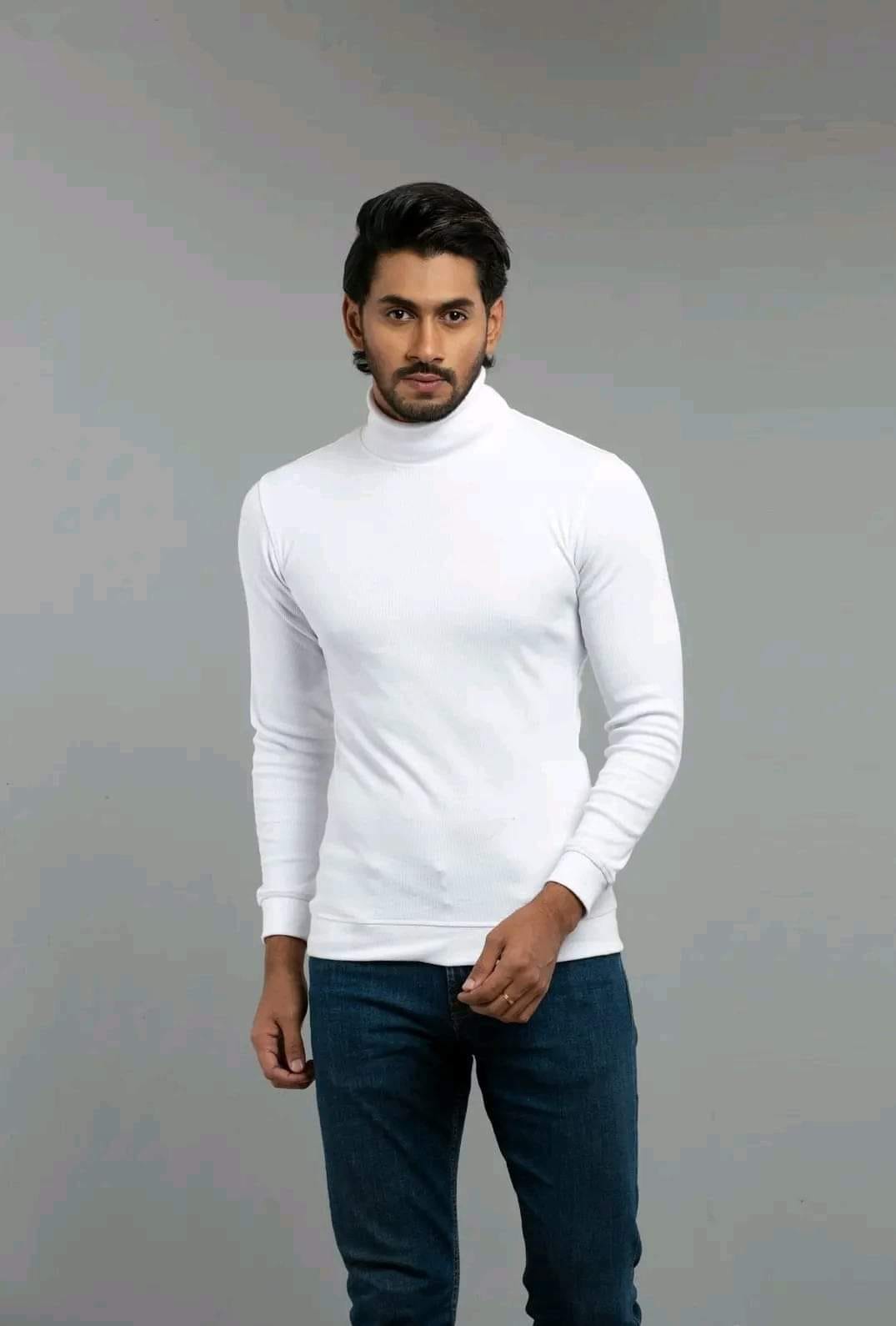 Turtle Neck T-shirts 2 pieces Exclusive combo