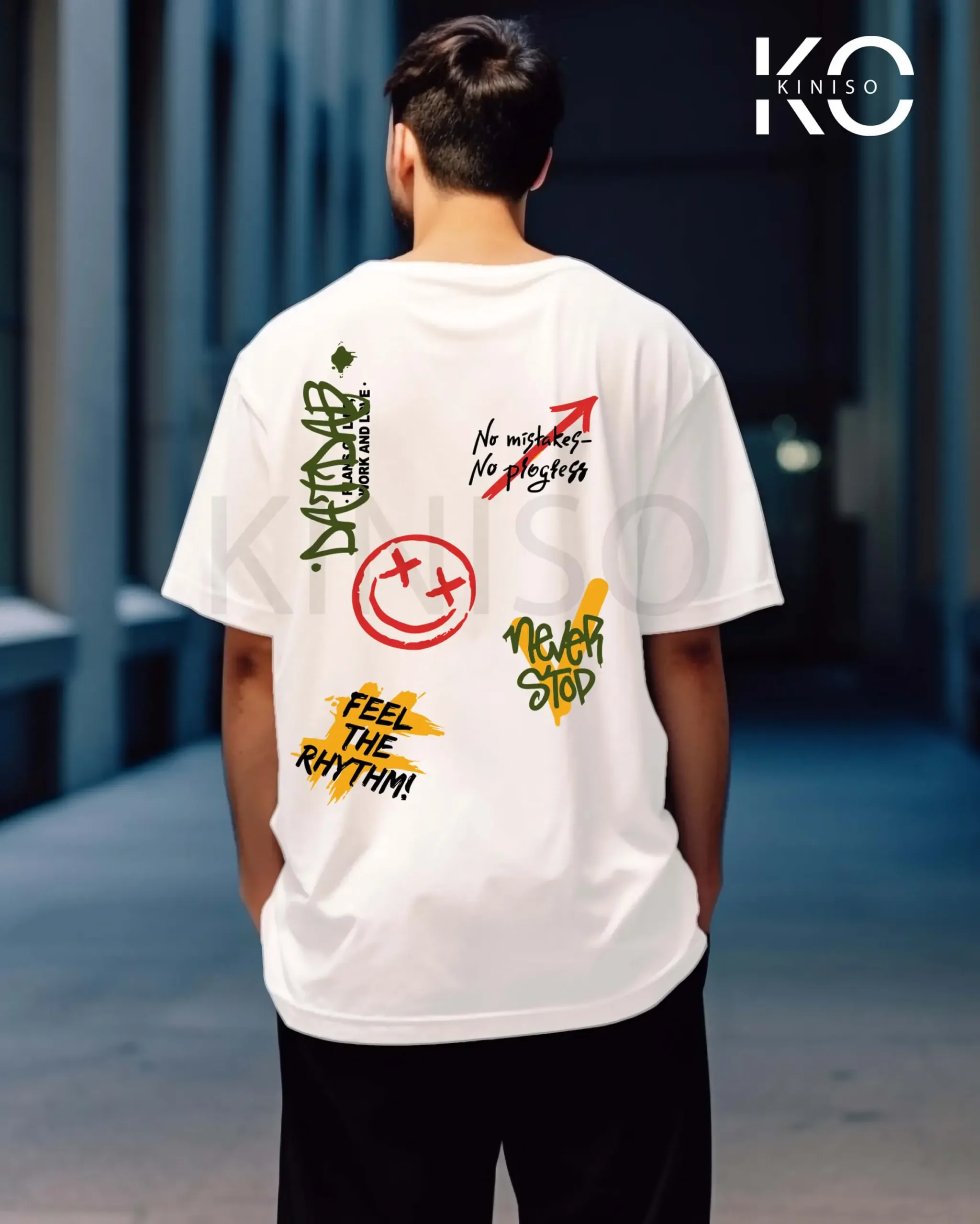 Feel The Rythom Graffiti printed hip hop t shirts for music Lover in Bangladesh
