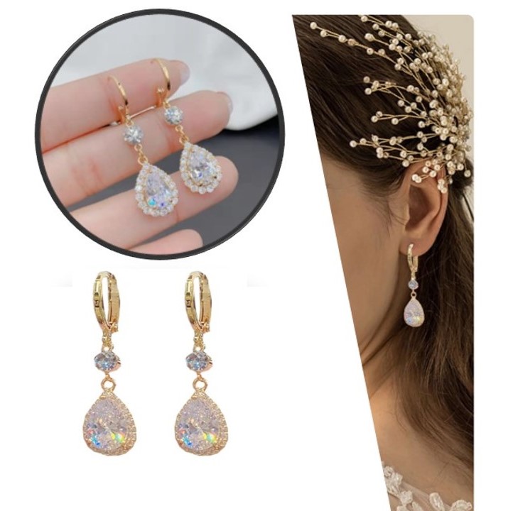 Drop Earring-Dangle Earring Girls Wedding Party Jewelry Gifts-Earrings For Women