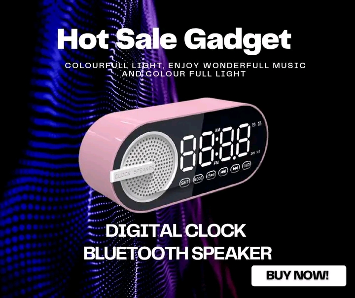 ?DIGITAL CLOCK BLUETOOTH SPEAKER?