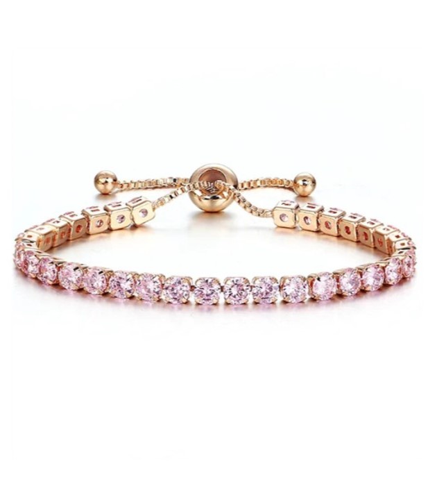 Adjustable Bracelet For Women Cubic Zirconia Classic Tennis Bracelet