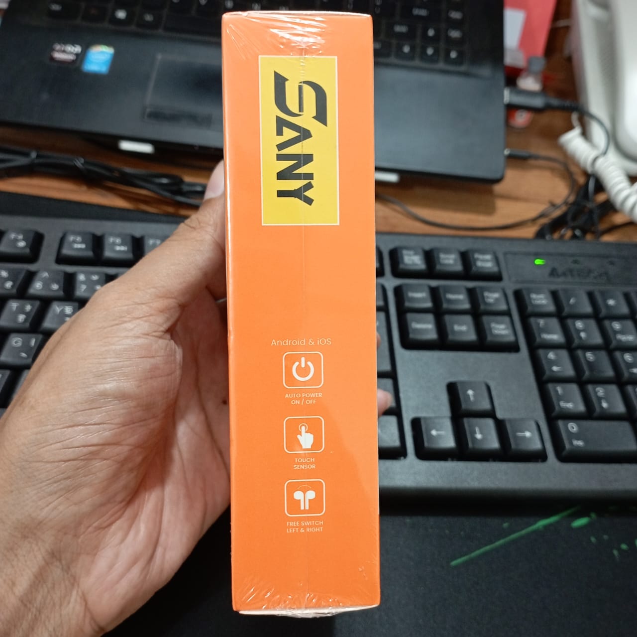 SANY BTS-25=Transparent Wireless Earphone