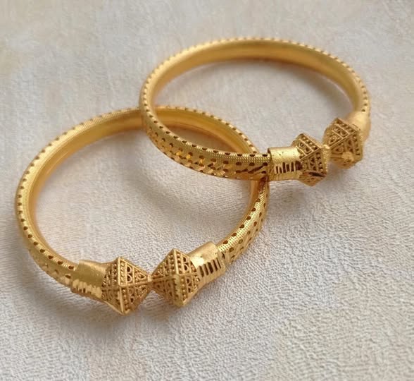 Gold Plated Classic Churi For Women 2024