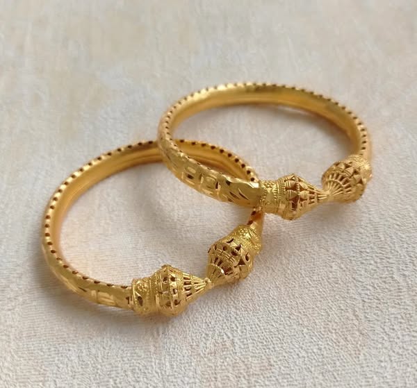 Gold Plated Classic Churi For Women 2024
