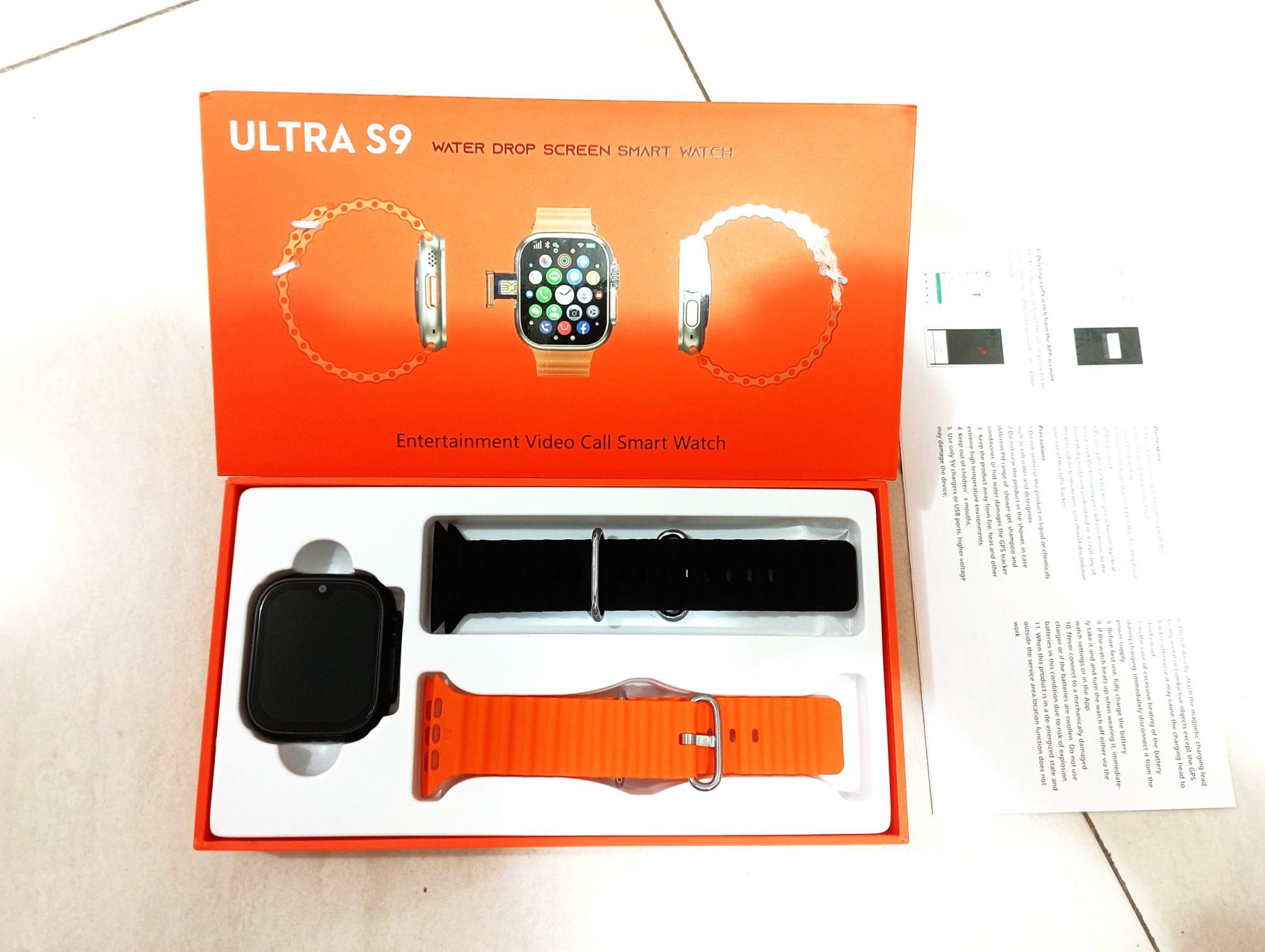 S9 Ultra 5G SIM Supported Android Smart Watch 4GB/64GB??