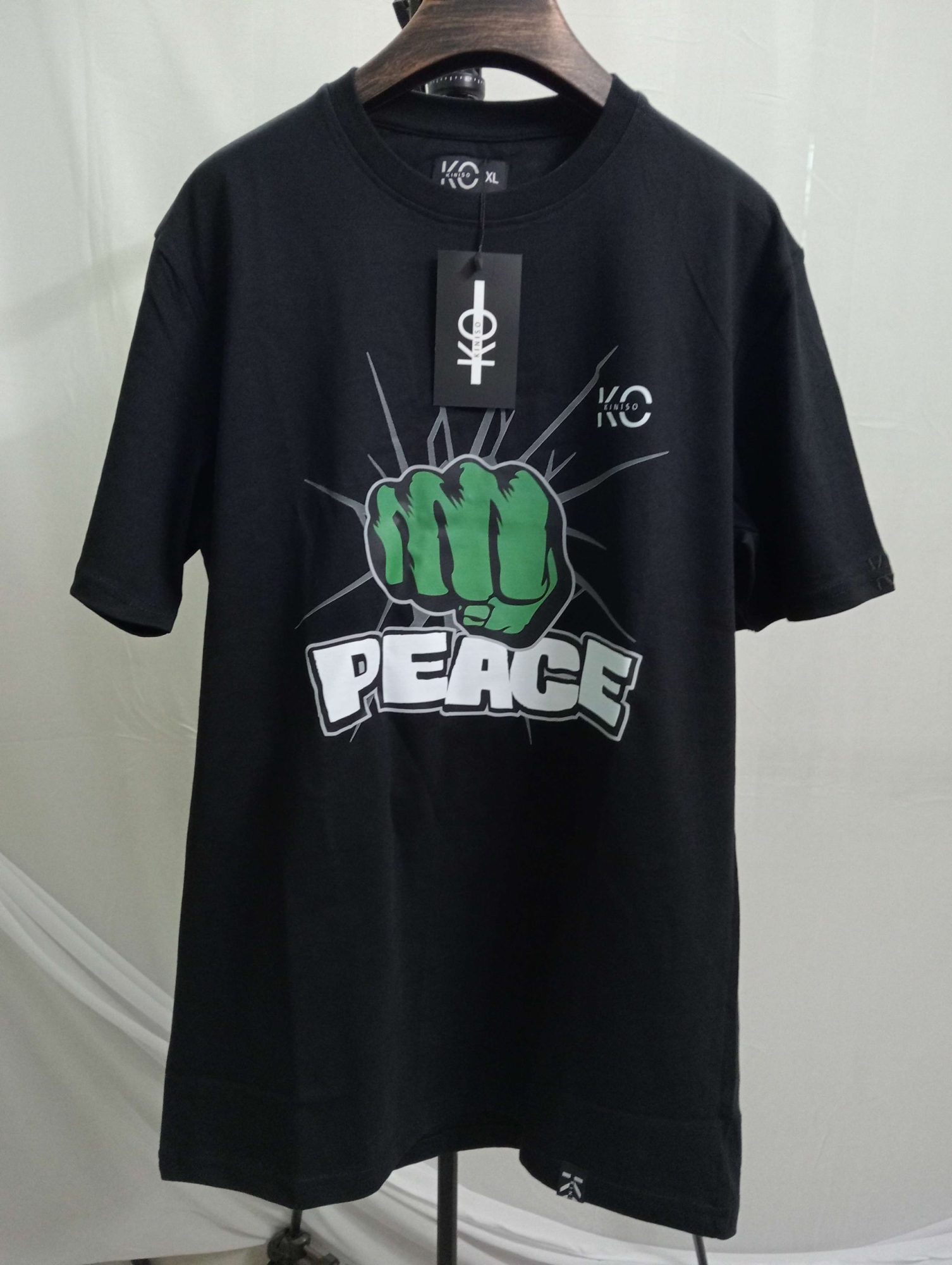 Half Sleeve Round Neck T-Shirt for Men – Peace