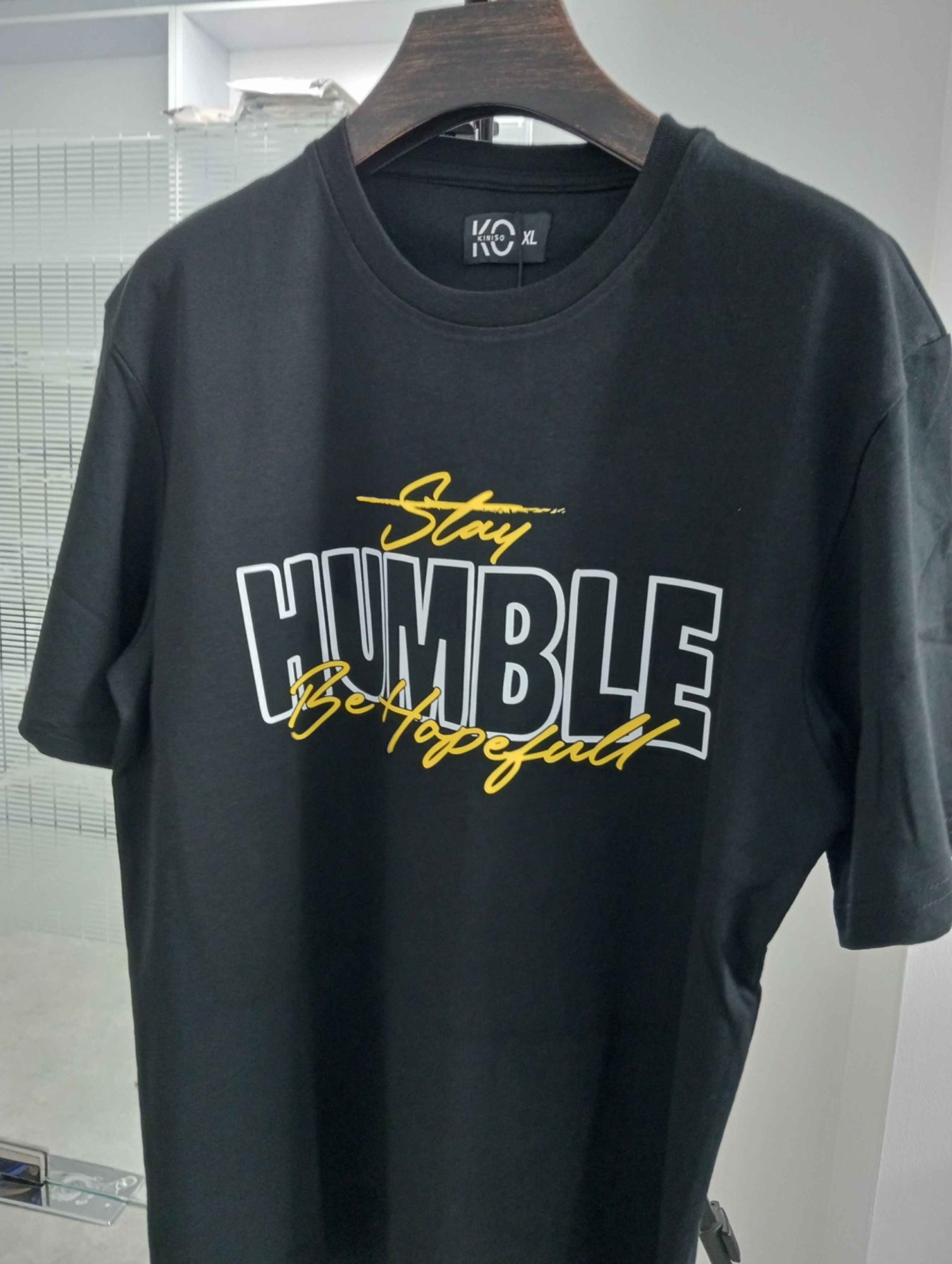 Stay Humbled Printed Islamic T-shirt for Muslim Men