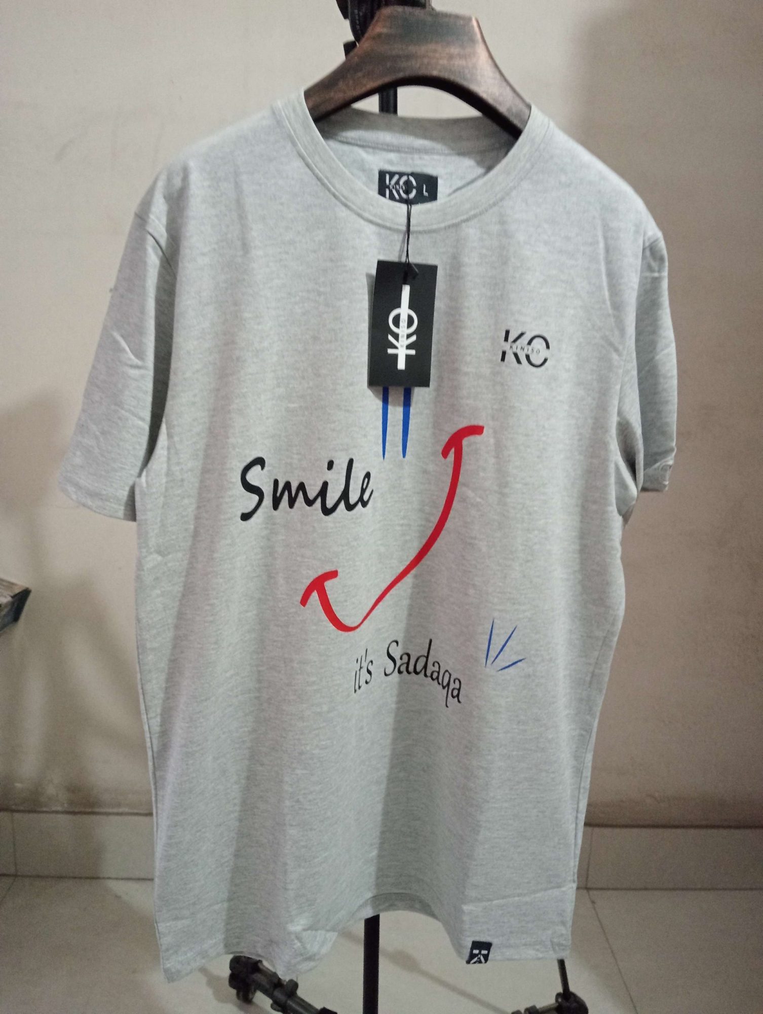 Half Sleeve Round Neck T-Shirt for Men -Islamic – Smile It’s Sadaqa