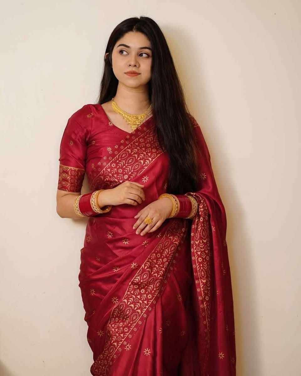প্রিমিয়াম জাপানি সিল্ক শাড়ী