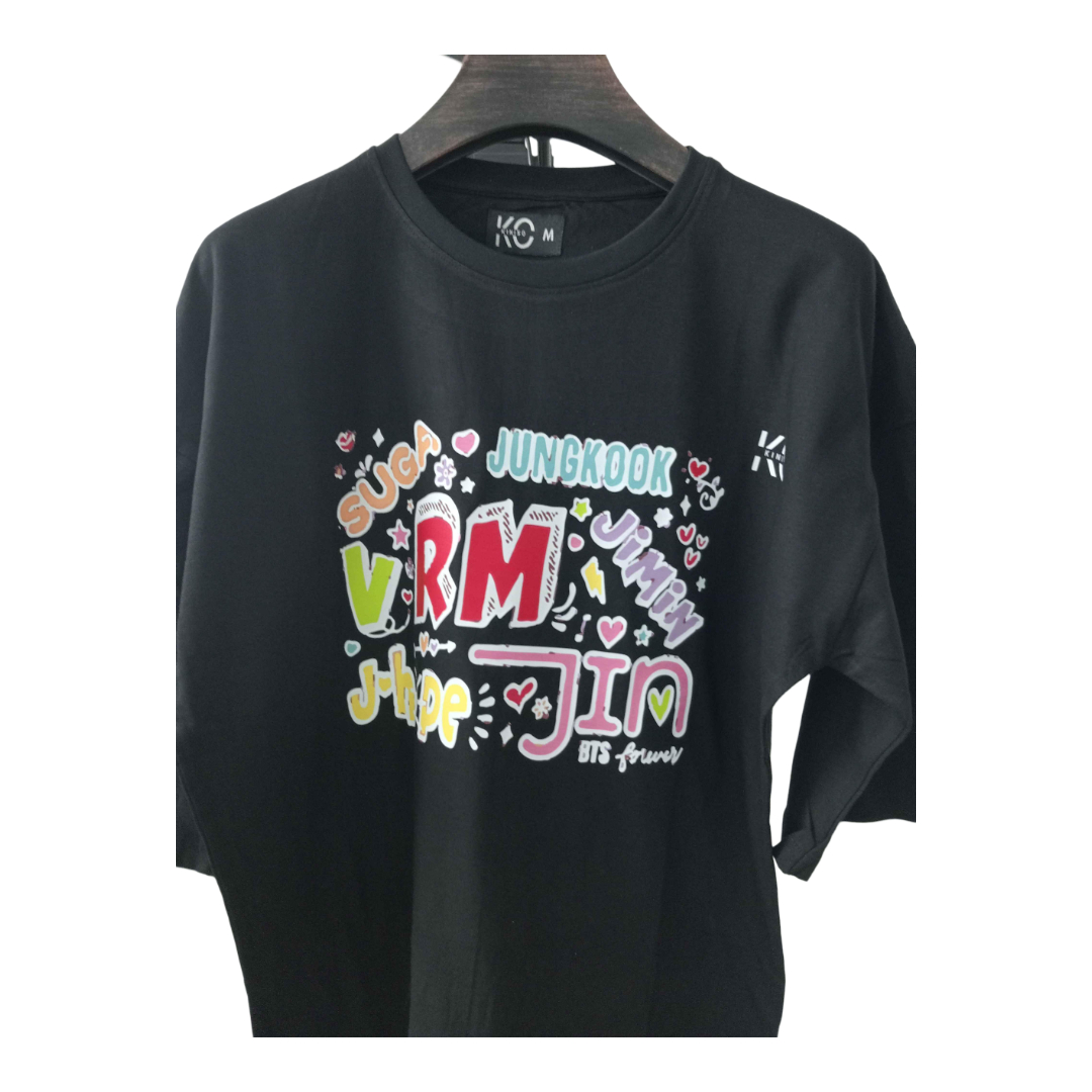 BTS Fan Apparel for ARMY – BTS Member Names – Tshirt for Women in Bangladesh
