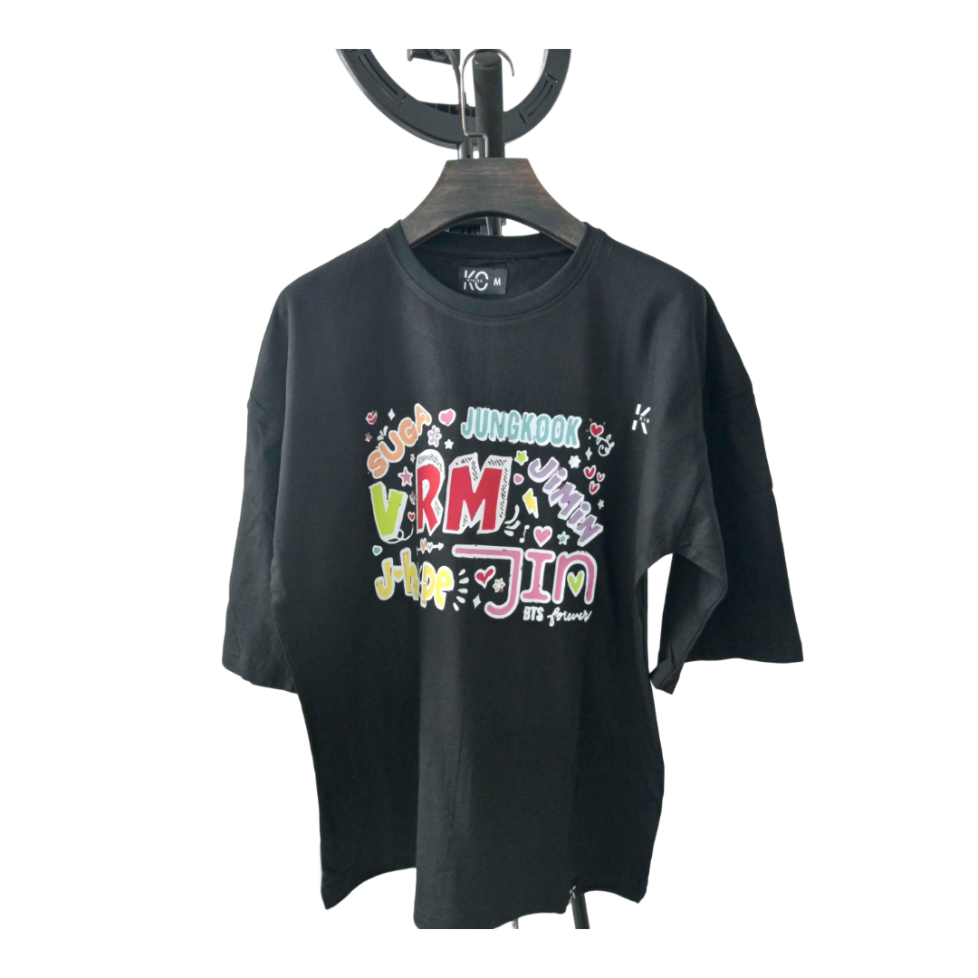 BTS Fan Apparel for ARMY – BTS Member Names – Tshirt for Women in Bangladesh