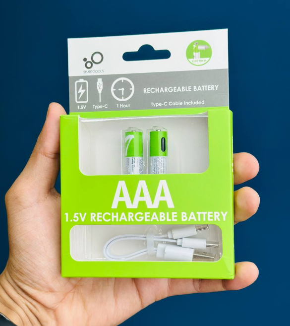 SmarToools RB20 AAA 1.5V 750 mWh Rechargeable Battery (2 Pcs Set)