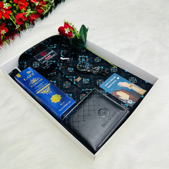 Print Panjabi Combo Package