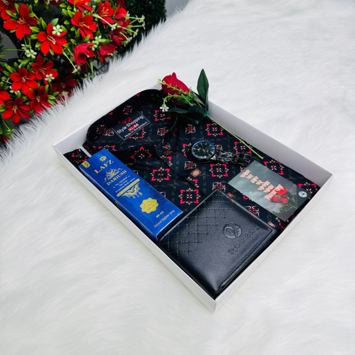Print Panjabi Combo Package