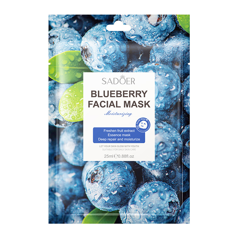 SADOER Blueberry Facial Sheet Mask