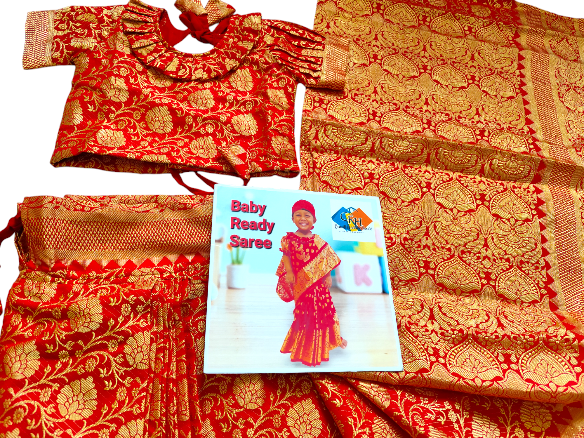 Baby Ready Saree