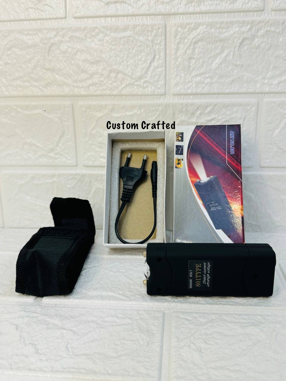 নিরাপত্তার সঙ্গী – Self Defence Electric Shock & LED Flashlight! ? With Extra Carry Bag