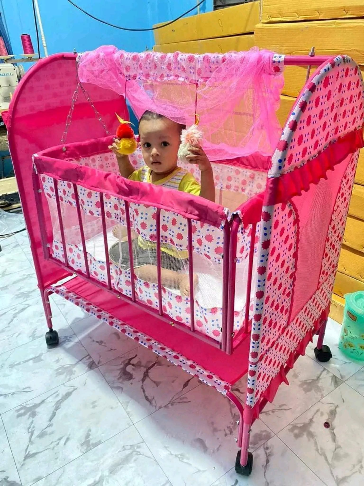 TWIN baby dolna ( জমজ বাবুদের দোলনা)