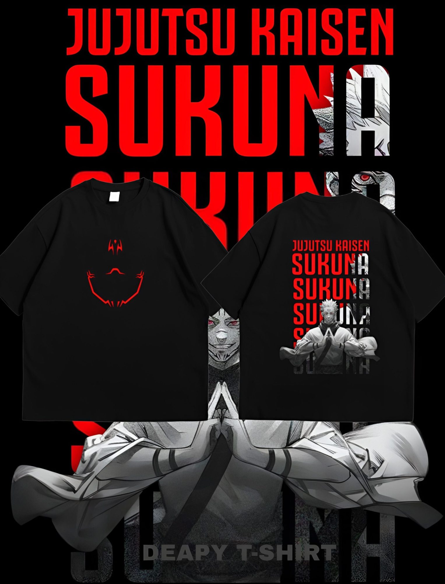 T SHIRT : Sukuna Edition ??