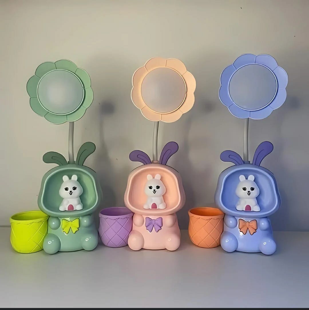 Product details of Cute Desk Lamp with Pen Holder Snail Rechargeable LED Table Lamp for Kids Foldable Reading Desk Light for Bedroom Nursery Study Home-D Shop