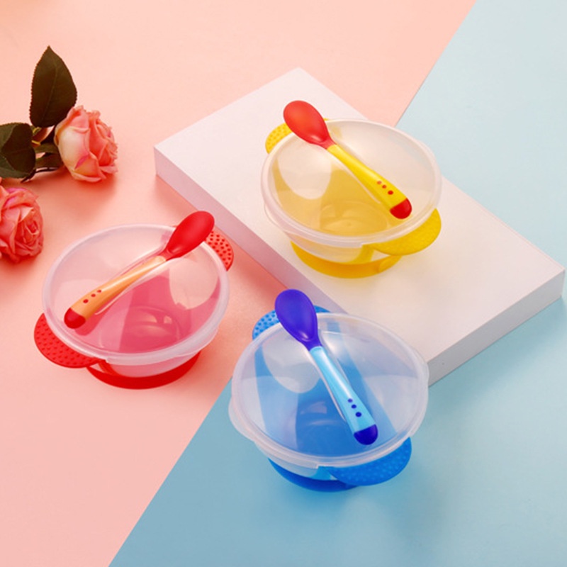Silicon Food Pot With Temperature Spoon