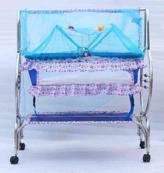নিউ বর্ন বেবি দোলনা – new born baby dolna 501 ডাবল মশারী
