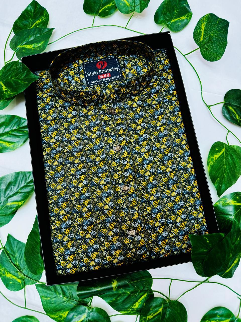 Premium 3D Print Cotton Panjabi 5763