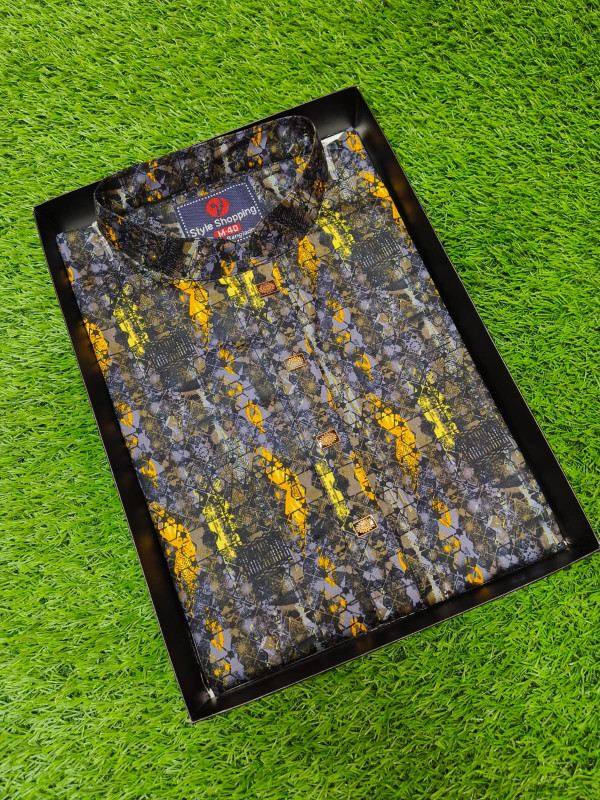 Premium 3D Print Cotton Panjabi 5760