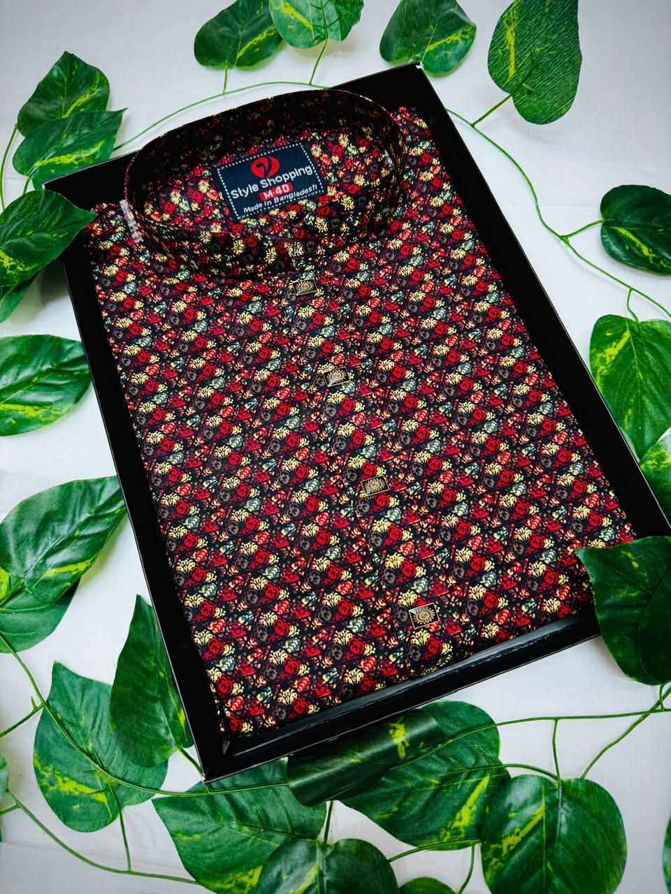 Premium 3D Print Cotton Panjabi 5756
