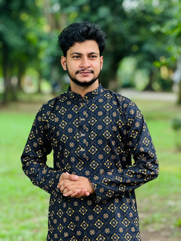 Premium Digital Print Cotton Panjabi Code: 5707