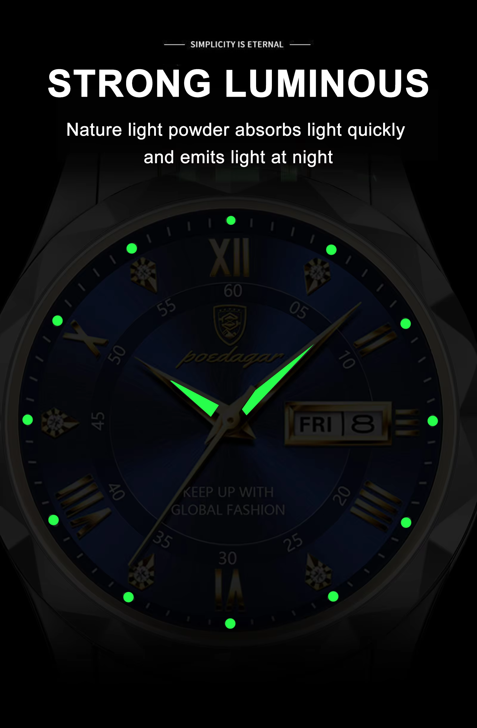 Podagra 615 silver totan Dial