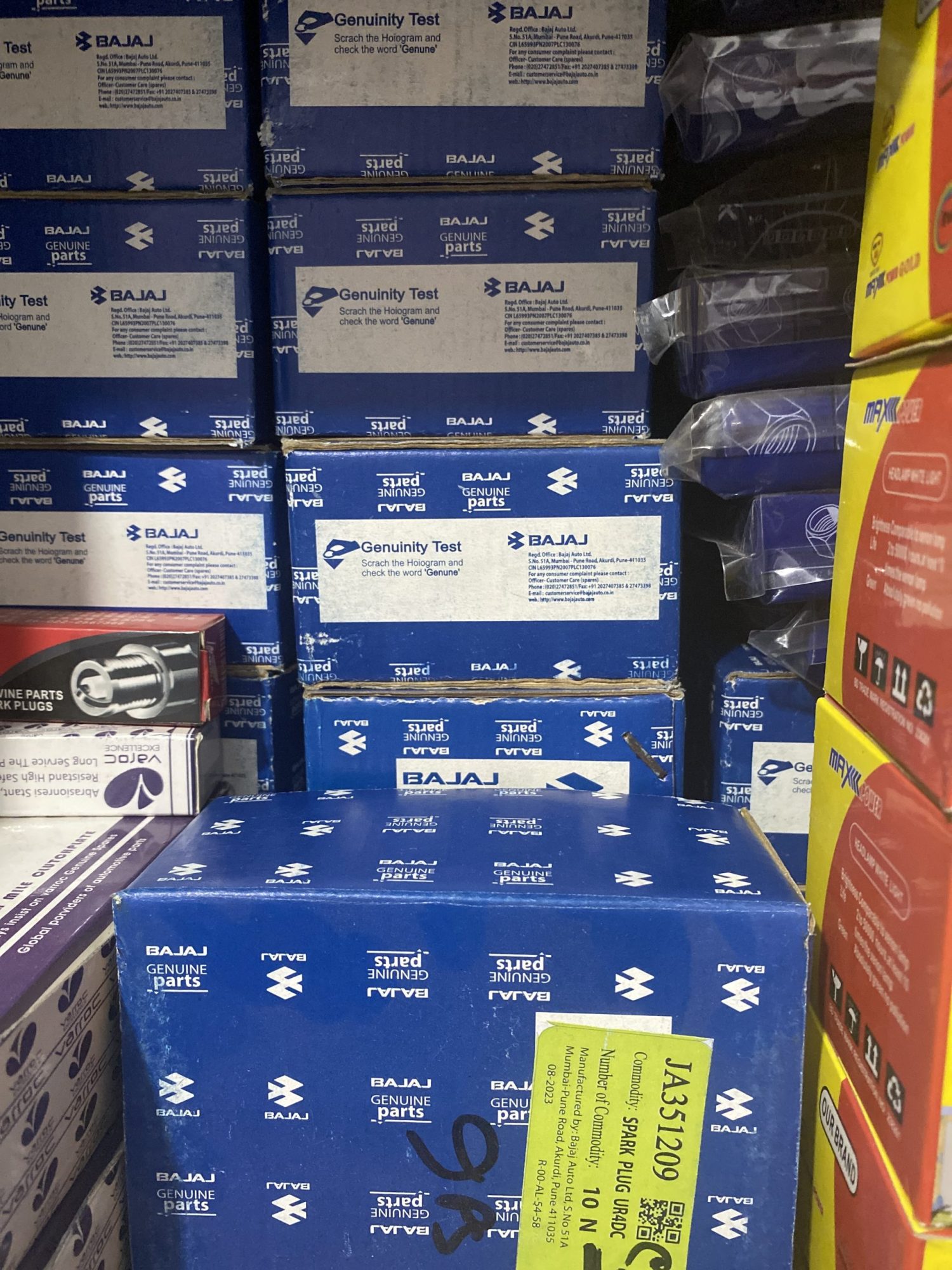 TVS,BAJAJ,NGK,BOSCH Spark plug