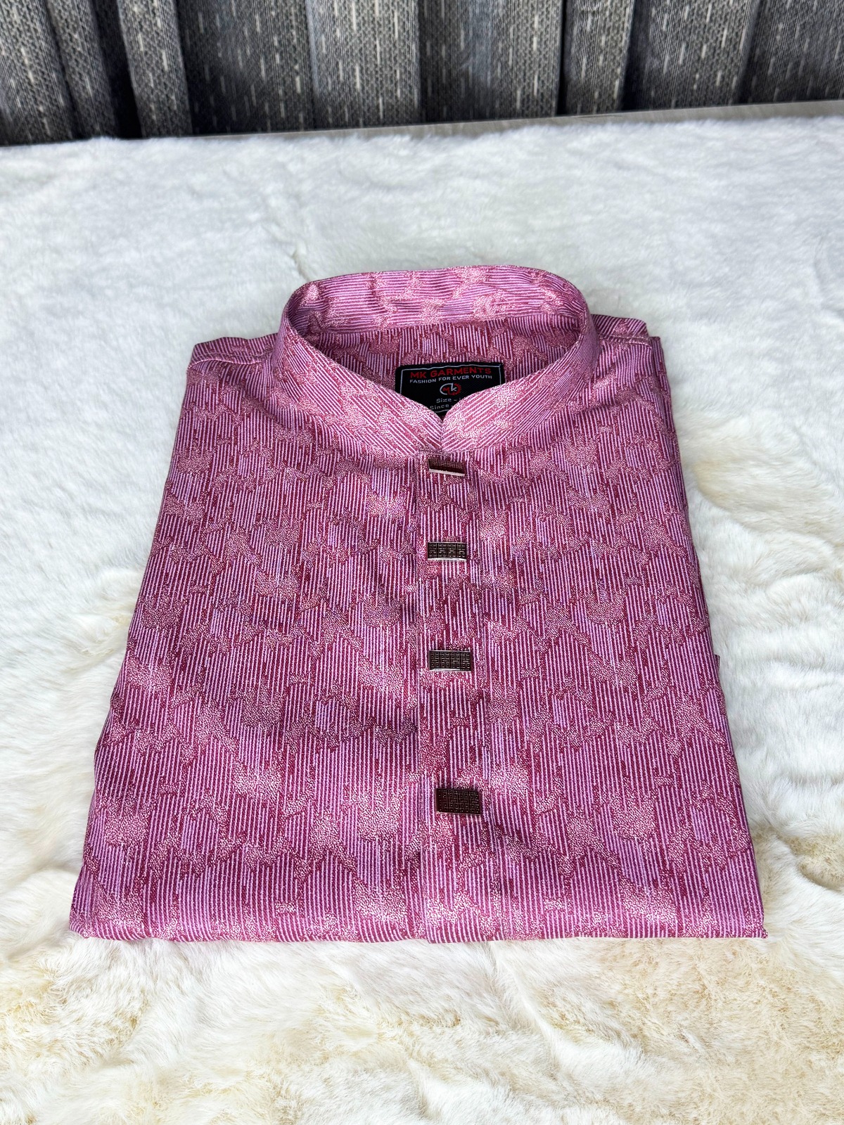 Premium Cotton Print Panjabi