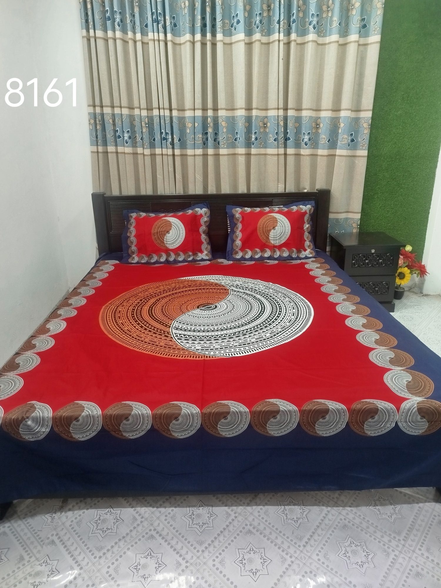 এক্সক্লুসিভ কিং সাইজ ফুল প্যানেল বেডশীট