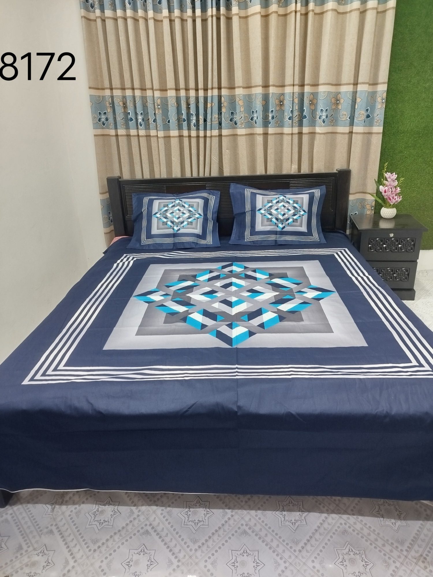 এক্সক্লুসিভ কিং সাইজ ফুল প্যানেল বেডশীট