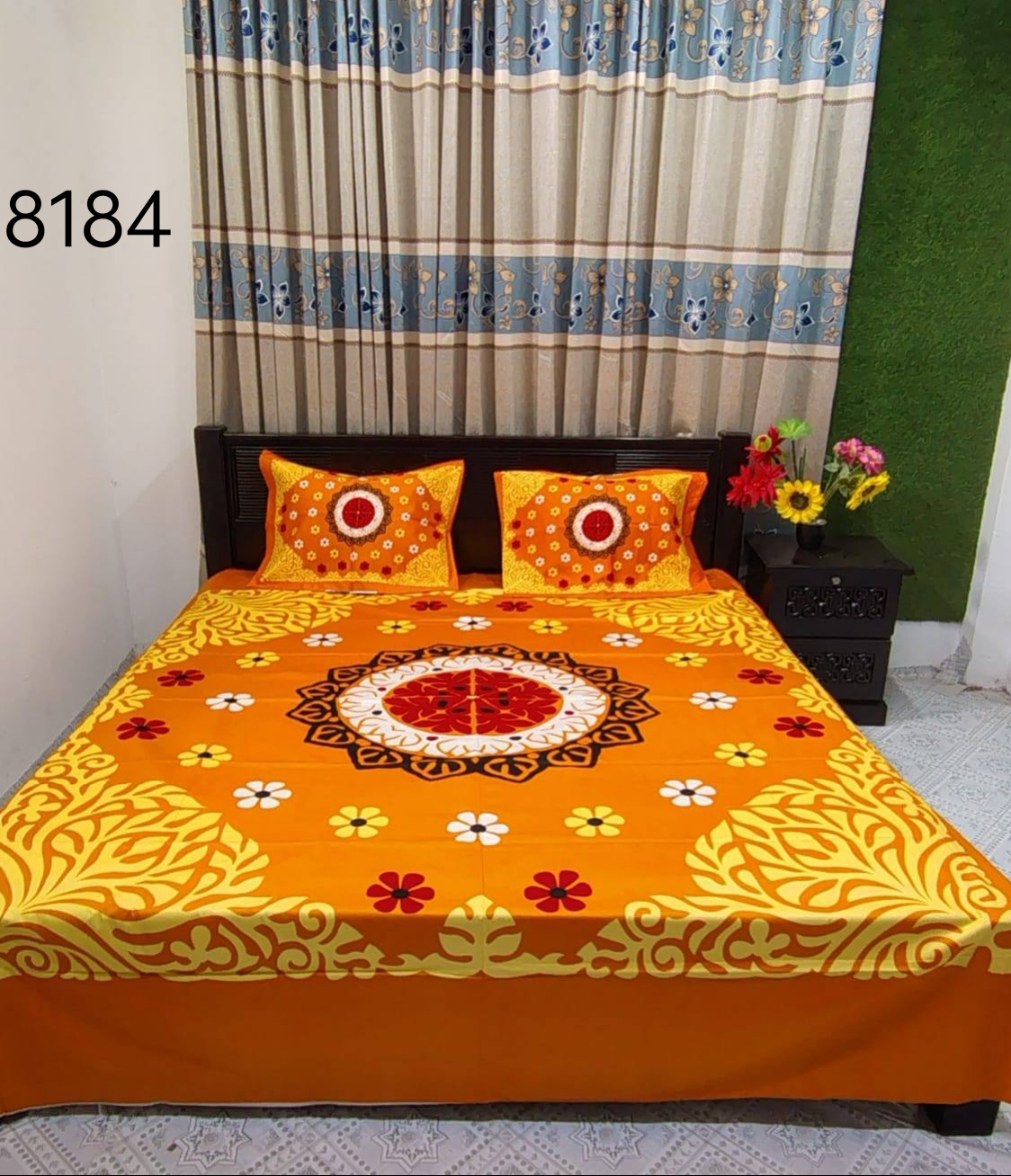 এক্সক্লুসিভ কিং সাইজ ফুল প্যানেল বেডশীট