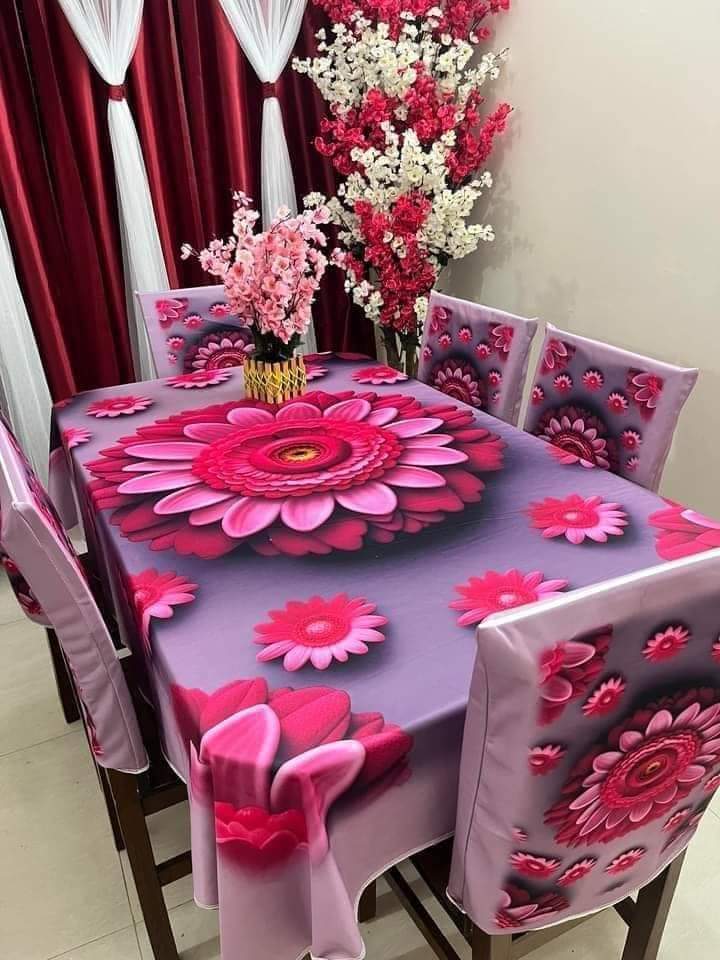 Original 3D Printed Dining Chair Table Cover