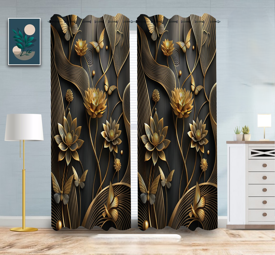 3D Print Premium Curtains (2 Piece)