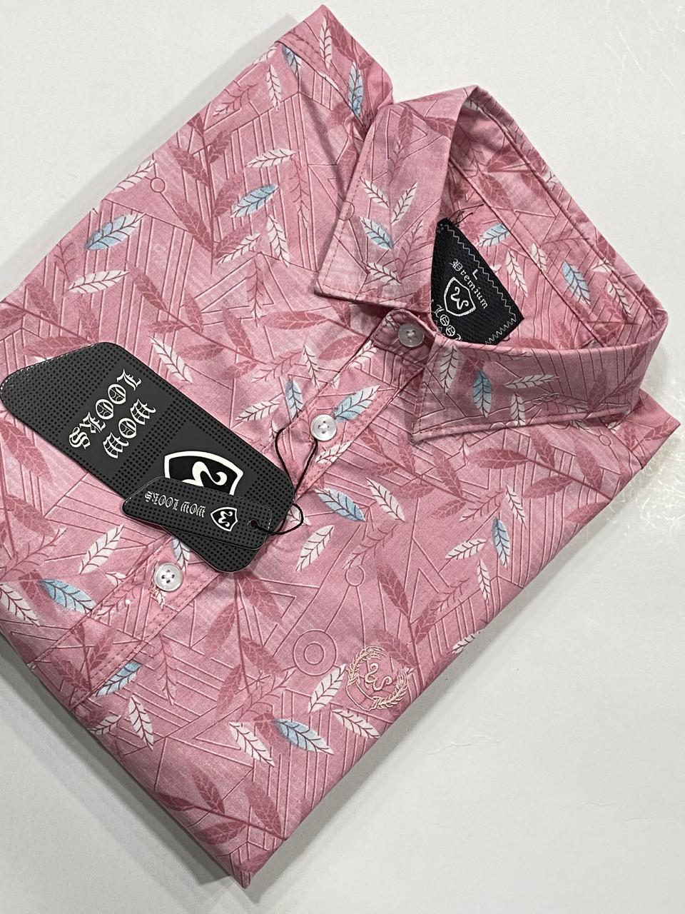 100% Premium Quality Full Sleeve Cotton Print Shirt