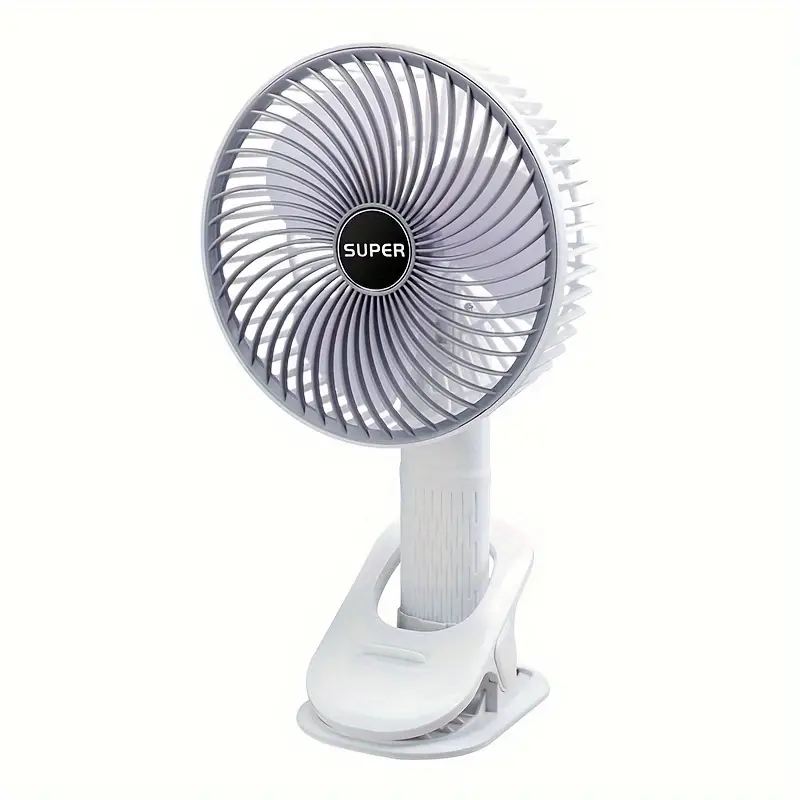 (Out Of Stock) Rechargeable 3-in-1 Clip Fan – Portable, Adjustable, and Multi-Speed Cooling Fan