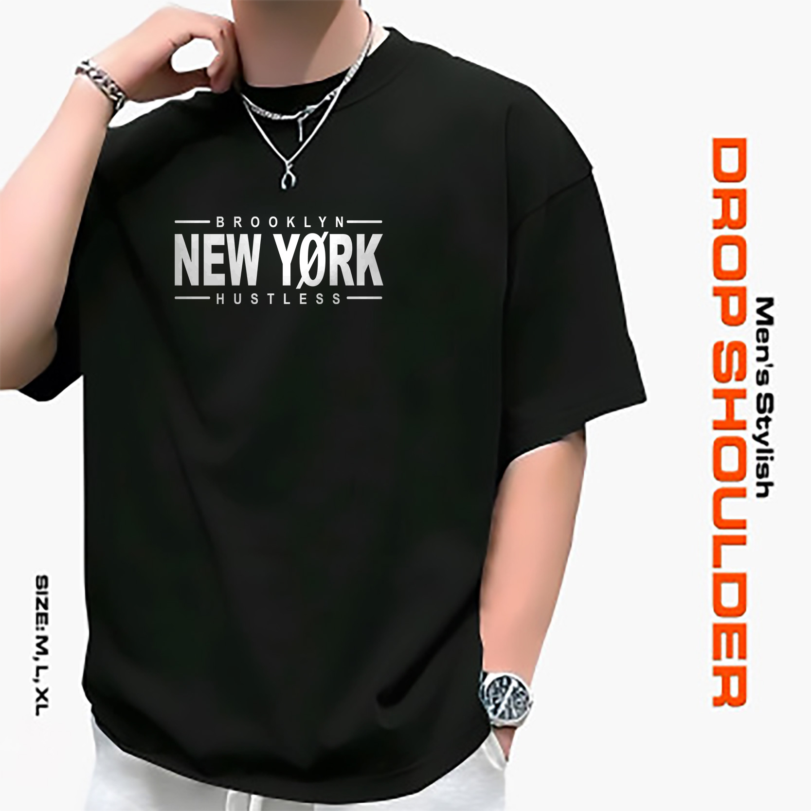 Men’s Stylish Drop Shoulder