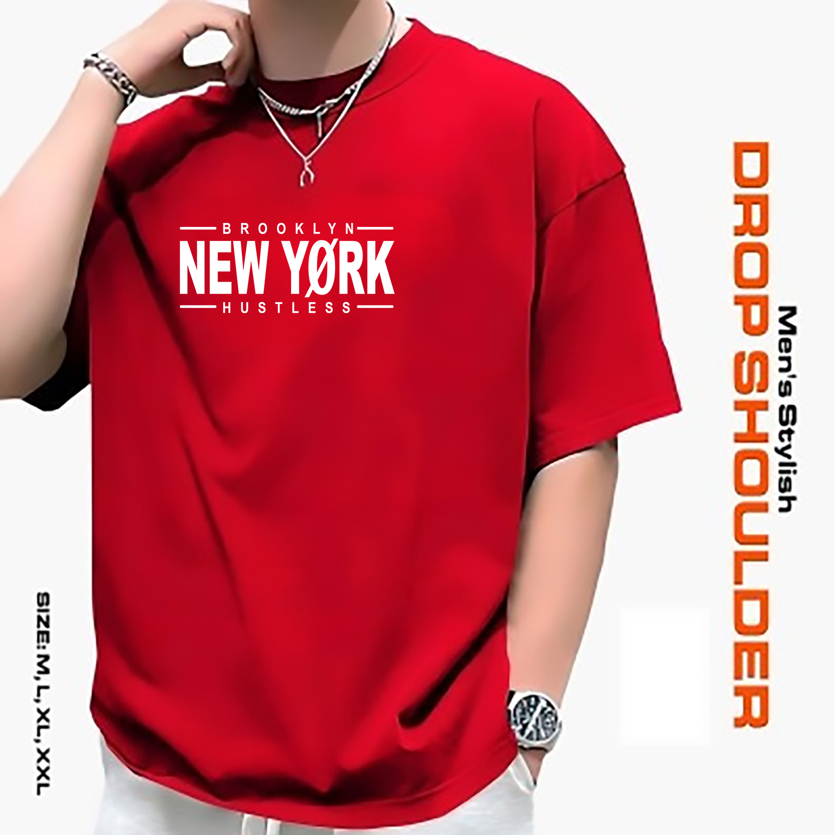 Men’s Stylish Drop Shoulder