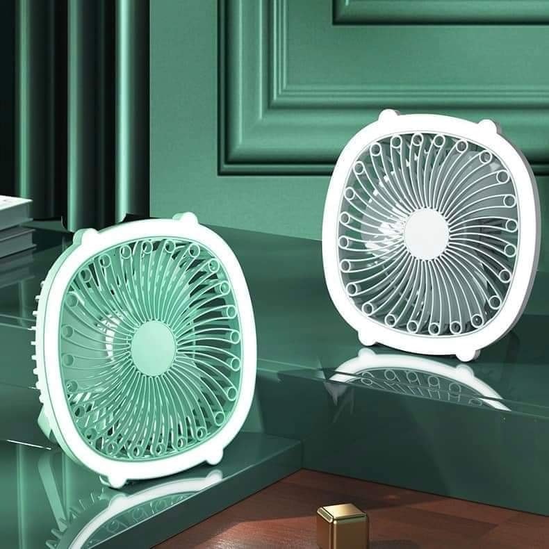 (Out Of Stock) Portable Desk Fan – USB Powered, Adjustable Speed, Compact & Quiet Cooling Fan