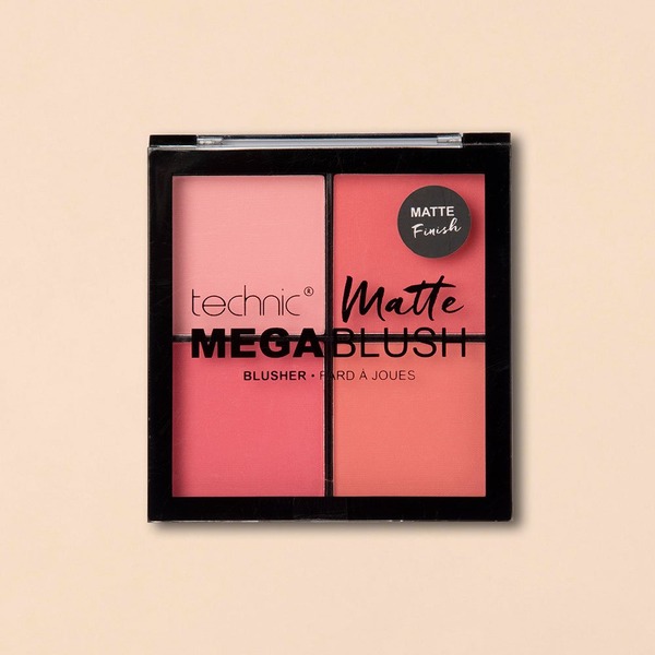 Technic Mega Matte Blush – 4 Color 11.2gm