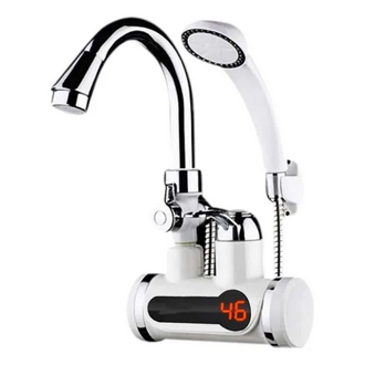 Hot Water Tap With Hand Shower For Wall Mount