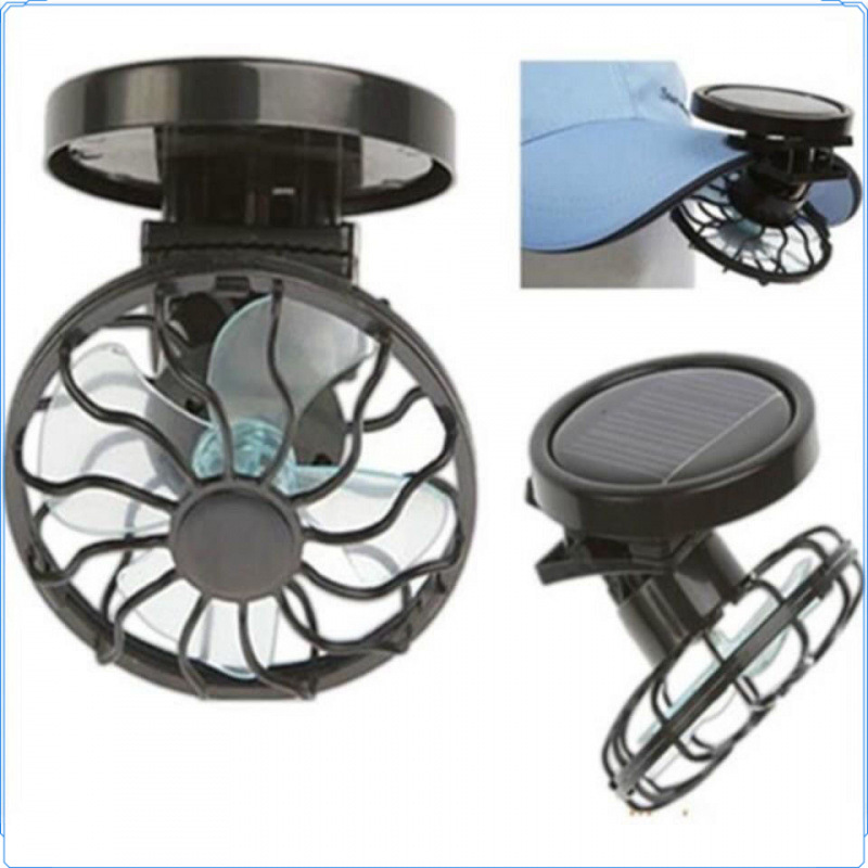 Mini Solar Cap Fan