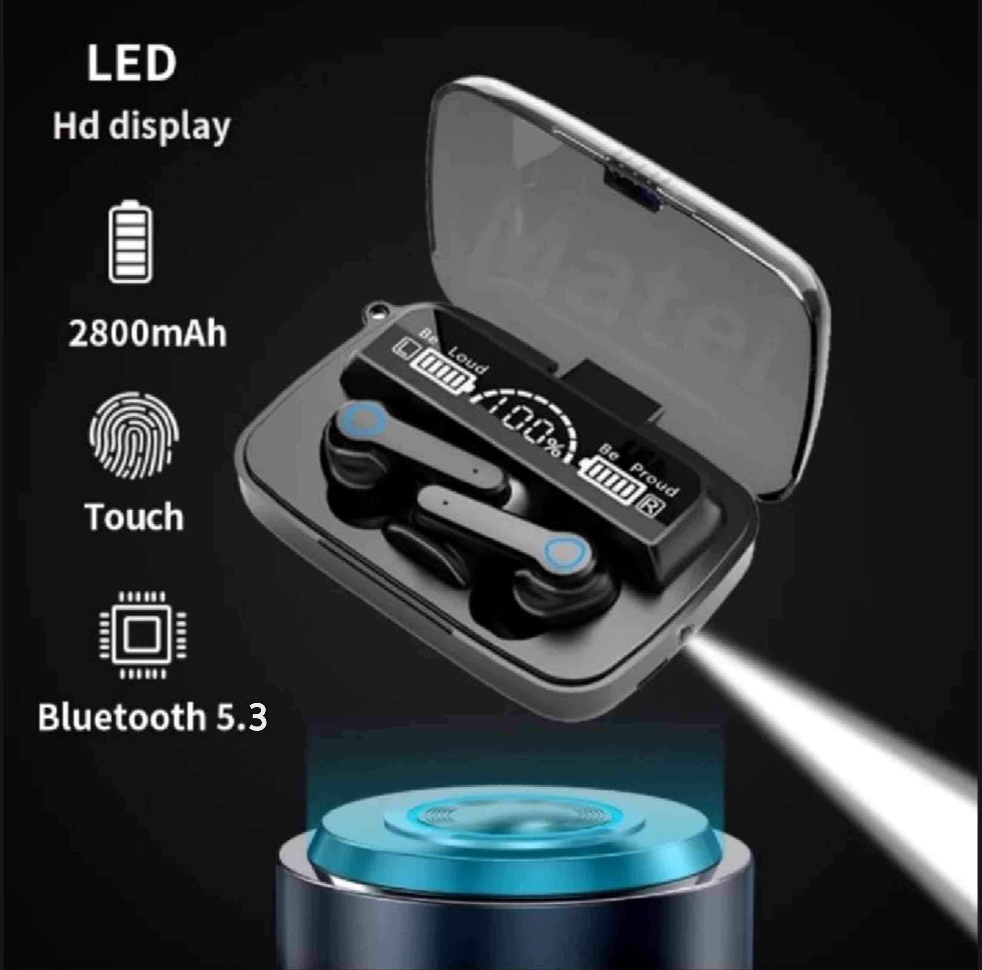 বর্তমান সময়ের সবচেয়ে কম দামে আকর্ষণীয়- M19 TWS Wireless Bluetooth 5.3